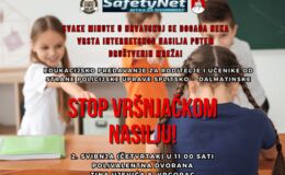 POZIV NA PREDAVANJE PROTIV VRŠNJAČKOG NASILJA U VRGORCU