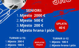 Novi Futsal 3x3 turnir u Vrgorcu