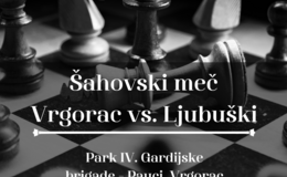 Najava Šahovskog Meča: Vrgorac vs Šahovski klub Kula Ljubuški