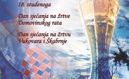 Obilježavanje 33. obljetnice stradanja Vukovara i Škabrnje