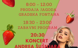 Dan vrgoračkih jagoda - 2. svibnja u Vrgorcu!