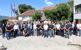 POLAGANJE VIJENACA POVODOM DANA GRADA