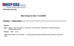 HEP OBAVIJEST