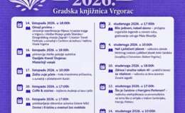 Mjesec hrvatske knjige 2026. u Gradskoj knjižnici Vrgorac - Od priča do otkrića!