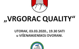 Predstavljanje projekta "Vrgorac quality"