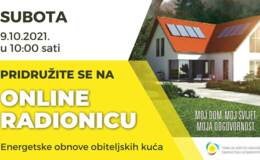 Energetska obnova: Online radionica